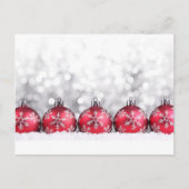 **球根付きクリスマス**用はがきかわいらし。 シーズンポストカード (正面)