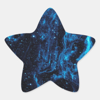 球根星雲の作物の紫外線イメージ 星シール