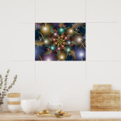 球根花 ポスター (キッチン)