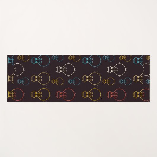 球根 ヨガマット (正面(横))