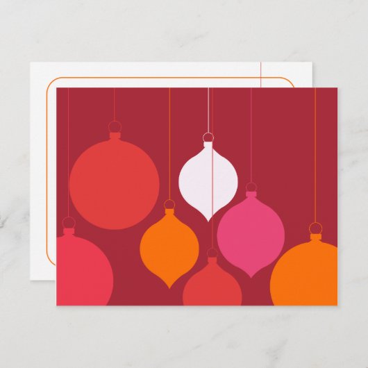 球根 招待状 (正面/裏面)