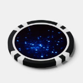 球状クラスターM15のコアのホットブルー星 ポーカーチップ (シングル)