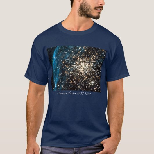 球状クラスターNGC 1850 Tシャツ (正面)
