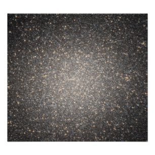 球状集りのΩ星団の中心 フォトプリント