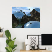 球状 ポスター (ホームオフィス)