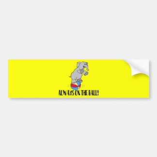 球象 バンパーステッカー