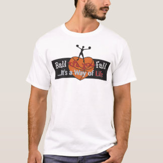 球「まで秋のティー Tシャツ