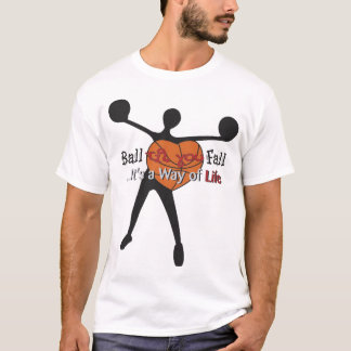 球「まで秋のティー Tシャツ