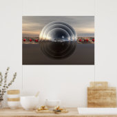 球 ポスター (キッチン)