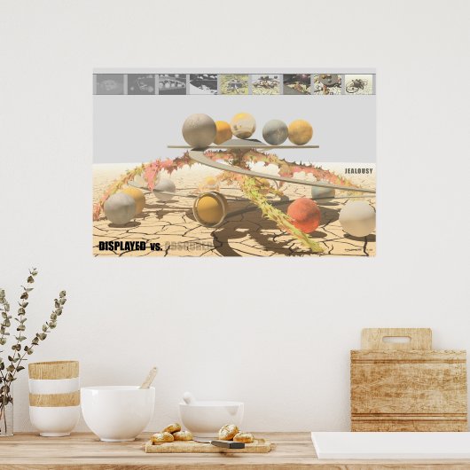 球 ポスター (キッチン)