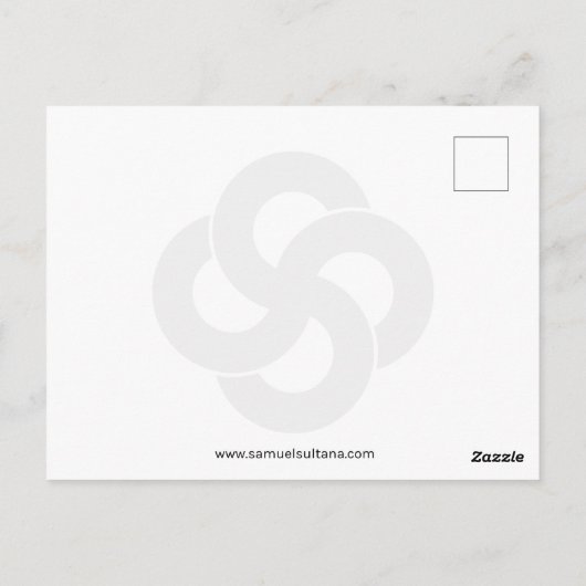 球 ポストカード (裏面)