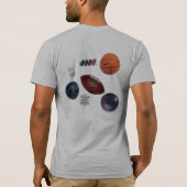 球 Tシャツ (裏面)