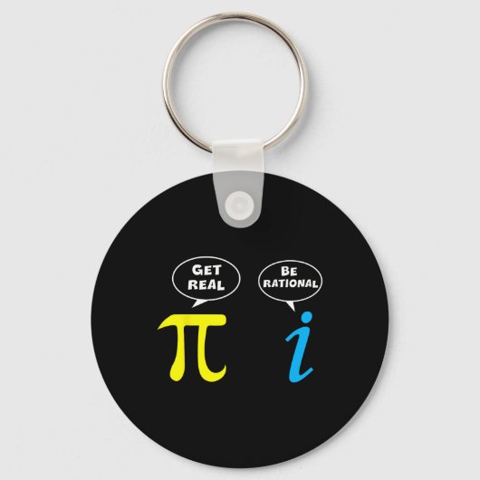 理おもしろい理的数学の愛実在者T先生 キーホルダー (正面)