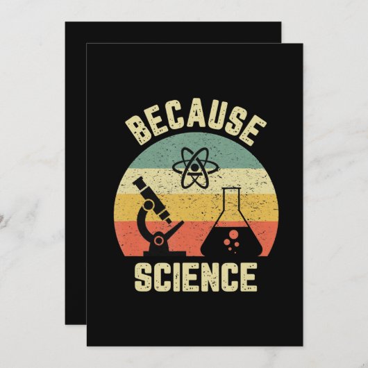 理おもしろい科学による科学生物学物理学 シーズンカード (正面/裏面)