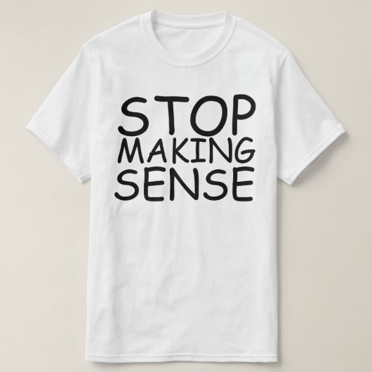 理ストップ解 Tシャツ (デザイン正面)