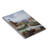 理事の運河の波止場への入口 ノートブック (右側)