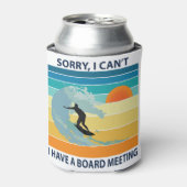 理事会のサーフィンを持てなくてごめんなさいおもしろい 缶クーラー (缶正面)