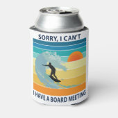 理事会のサーフィンを持てなくてごめんなさいおもしろい 缶クーラー (缶裏面)