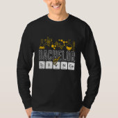 理学士学士学士卒業 Tシャツ (正面)