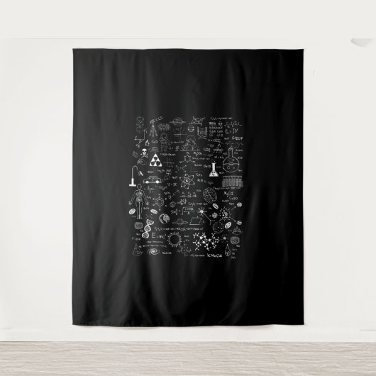 理学理学理数化学生物学天文学 タペストリー (正面)