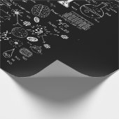 理学理学理数化学生物学天文学 ラッピングペーパー (角)