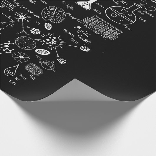 理学理学理数化学生物学天文学 ラッピングペーパー (角)