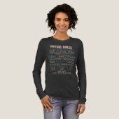 理学療法士あるある面白Tシャツ トライブレンドTシャツ (正面全体)