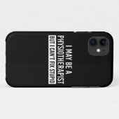 理学療法士おもしろい諺PTギフト Case-Mate iPhoneケース (裏面(横))