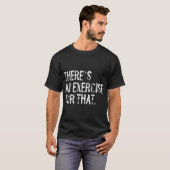 理学療法士のためのエクササイズ Tシャツ (正面フル)