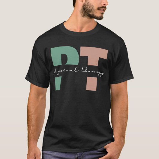 理学療法士の卒業パスTシャツ Tシャツ (正面)