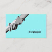 理学療法士の名刺 名刺 (裏面)