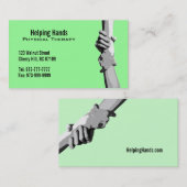 理学療法士の名刺 名刺 (正面/裏面)