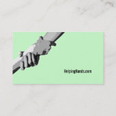 理学療法士の名刺 名刺 (裏面)