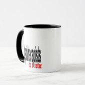 理学療法士の方が冗談が好い マグカップ (正面左)