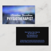 理学療法士の運動と機能回復 名刺 (正面/裏面)