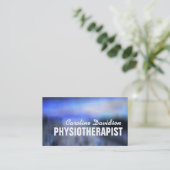 理学療法士の運動と機能回復 名刺 (スタンド正面)