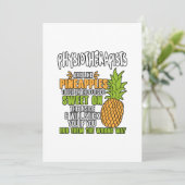 理学療法士はパイナップルに似ている。 サンキューカード (スタンド正面)