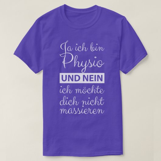 理学療法士理学療法士4 Tシャツ (デザイン正面)