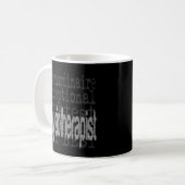 理学療法士超常連 コーヒーマグカップ (正面左)