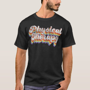 理学療法士 アシスタント レトロ ヴィンテージ Tシャツ