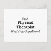 理学療法士 ポストカード (正面)