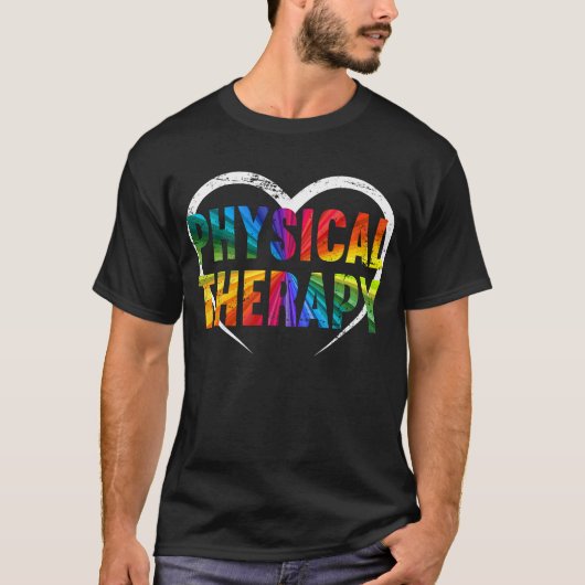 理学療法士 モチベーションTシャツ Tシャツ (正面)