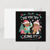 理学療法士 物理療法 氷で冷やすの試した? 看護師さん シーズンカード (正面/裏面)