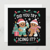 理学療法士 理学療法 氷で冷やすのを試した? 看護師 シーズンカード (正面/裏面)