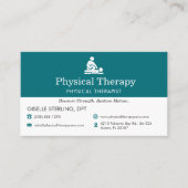 理学療法士 PT 医師 名刺 (正面)