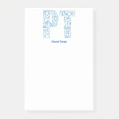 理学療法士PTを個人化して下さい ポストイット (正面)