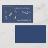 理学療法専門診療所医、理人療法士 名刺 (正面/裏面)