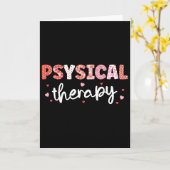 理学療法看護師 バレンタインデー Rn Icu Er V カード (黄色い花)