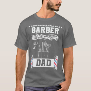 理容師おもしろいパパ理容師おかしいシャツ Tシャツ