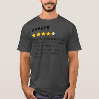 理容師おもしろい定義 Tシャツ